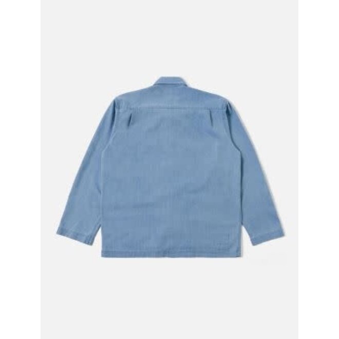 Dockside Jacket in Washed Indigo Denim