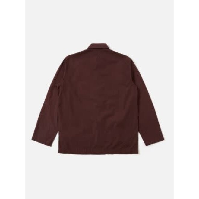 Bakers Overshirt in Rich Brown