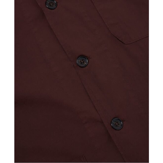 Bakers Overshirt in Rich Brown