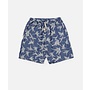 Simple Short in Summer Jungle Indigo