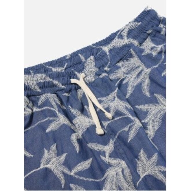 Simple Short in Summer Jungle Indigo