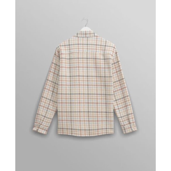 Whiting Overshirt in Ecru/Multi Yard Check
