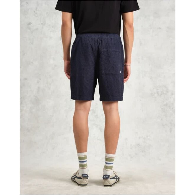 Kurt Shorts in Navy Honeycomb