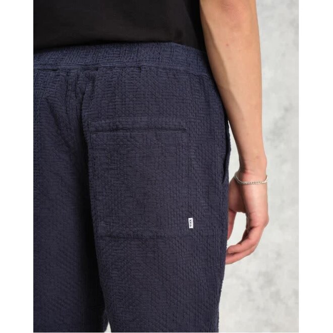 Kurt Shorts in Navy Honeycomb