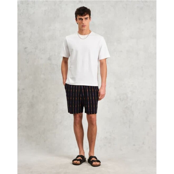 Kurt Shorts in Navy Stripes