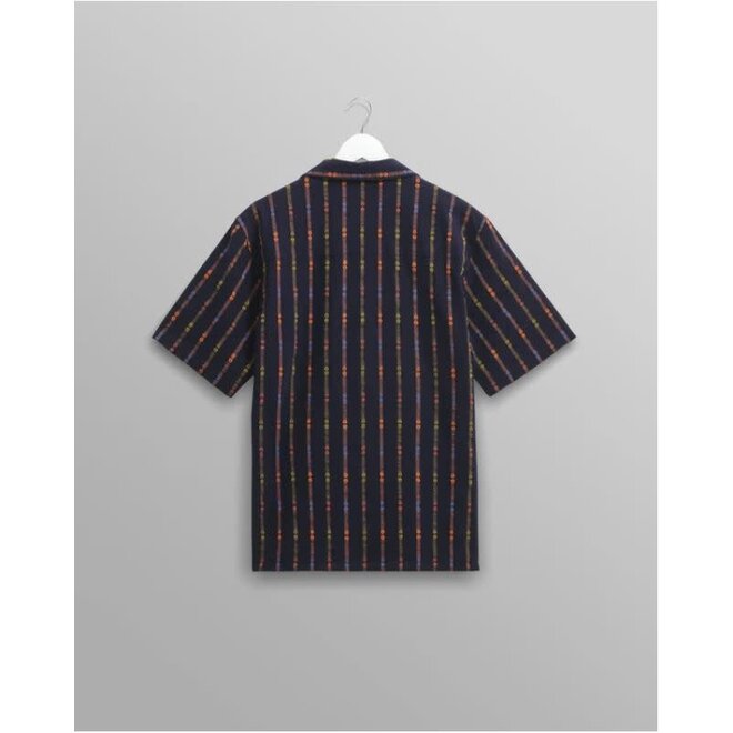 Didcot Shirt in Navy Stripes