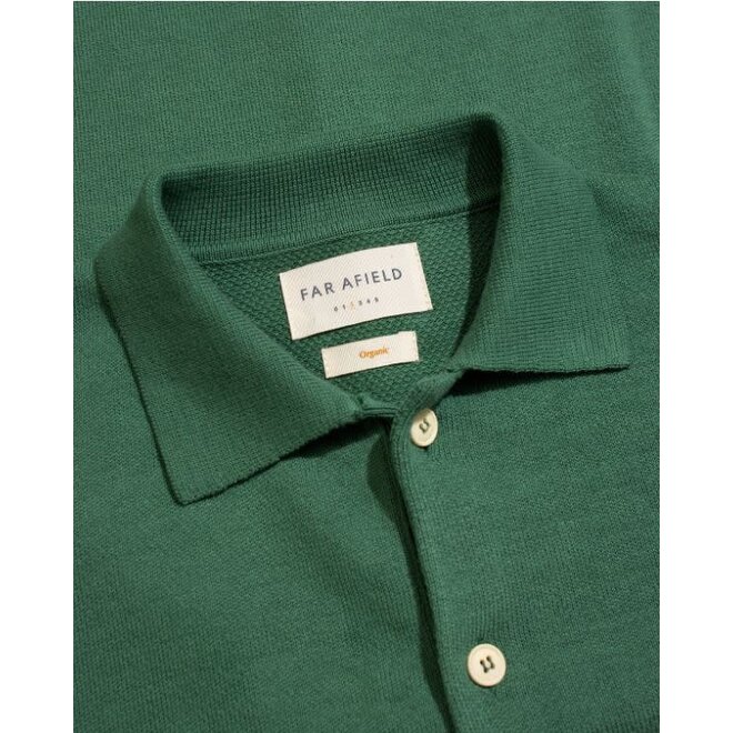 Brewer Cardigan in Tropical Green