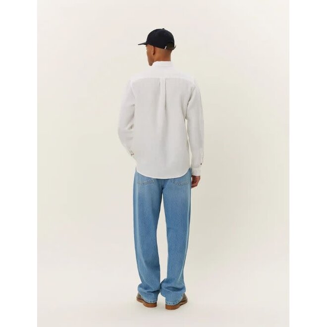 Kristian Linen Shirt in White