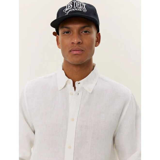 Kristian Linen Shirt in White