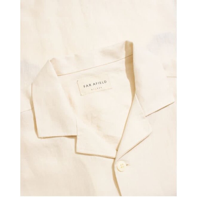 Veloso Embroidered Shirt in White