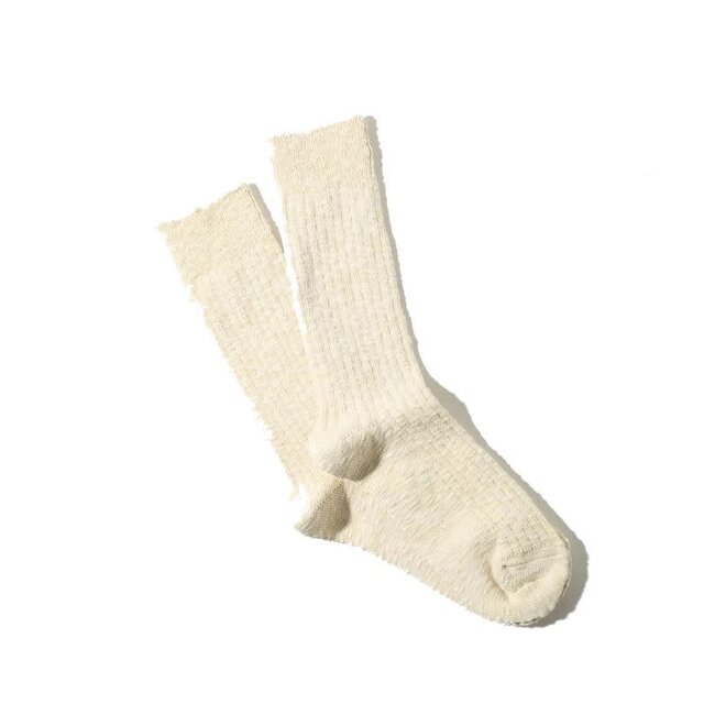 Lightweight Slub Crew in Ivory