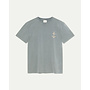 Dantas Logo Tee in  Smoked Pearl/Pale Yellow