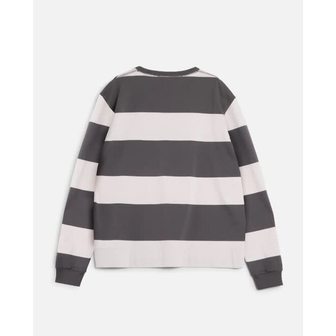 C86 Top in Grey Stripes