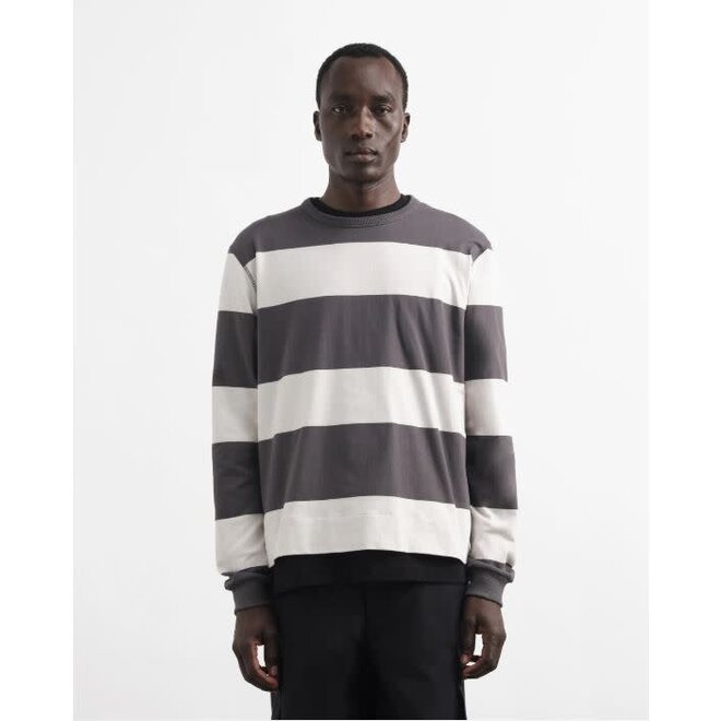 C86 Top in Grey Stripes