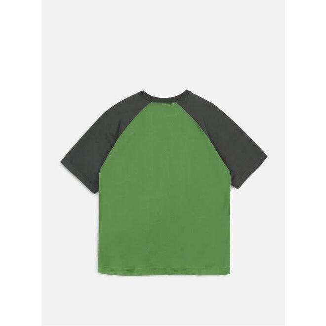 Triple Raglan T-Shirt in Green