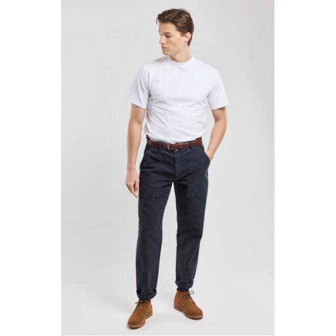 Fisherman Fatigue Trousers in Navy