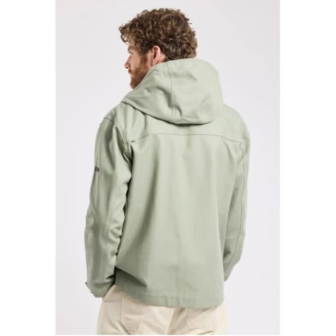 Fisherman Smock Jacket in Shadow Green