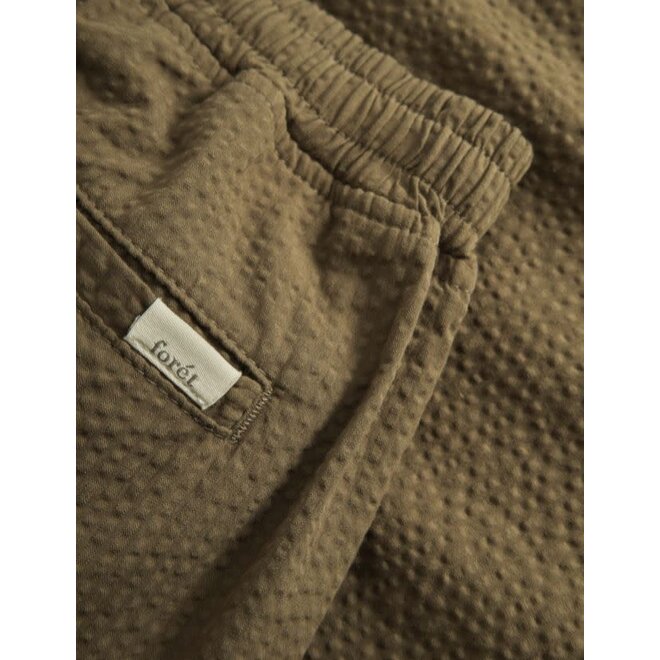 Calm Seersucker Pants in Army