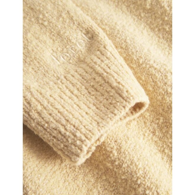 Bloom Boucle Knit in Dusty Yellow