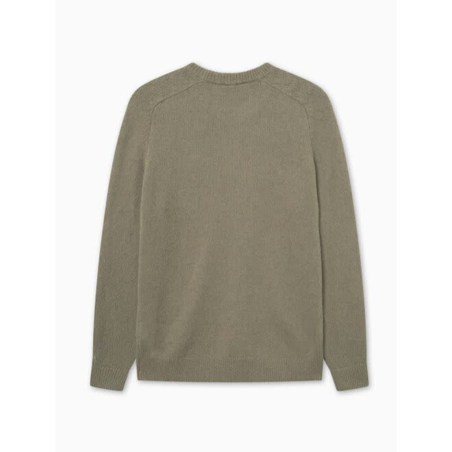 Bloom Boucle Knit in Dusty Olive