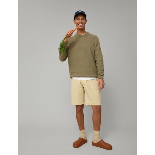 Bloom Boucle Knit in Dusty Olive