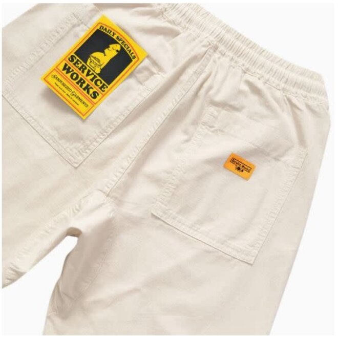 Ripstop Chef Short in Bone