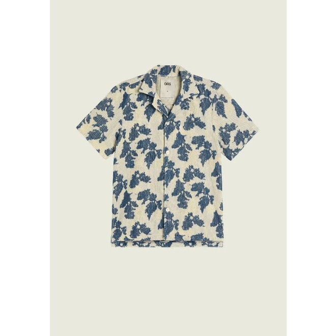 Cuba Terry Shirt in Sail Contraste