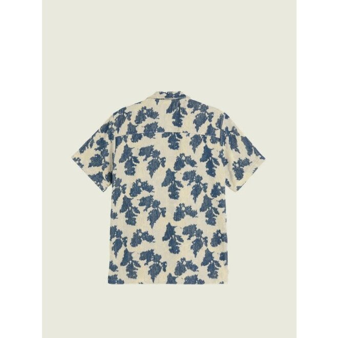 Cuba Terry Shirt in Sail Contraste