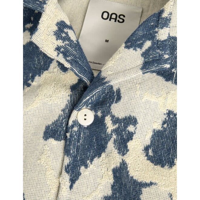 Cuba Terry Shirt in Sail Contraste