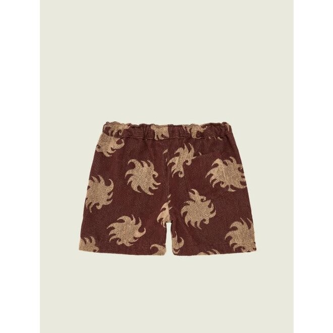 Ember Terry Shorts in Mocha