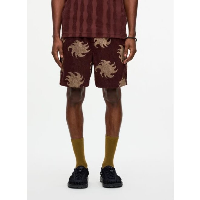 Ember Terry Shorts in Mocha