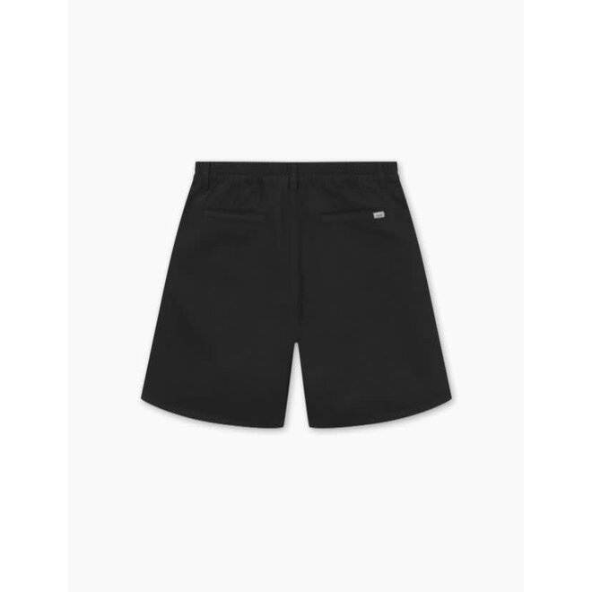Clay Twill Shorts in Black