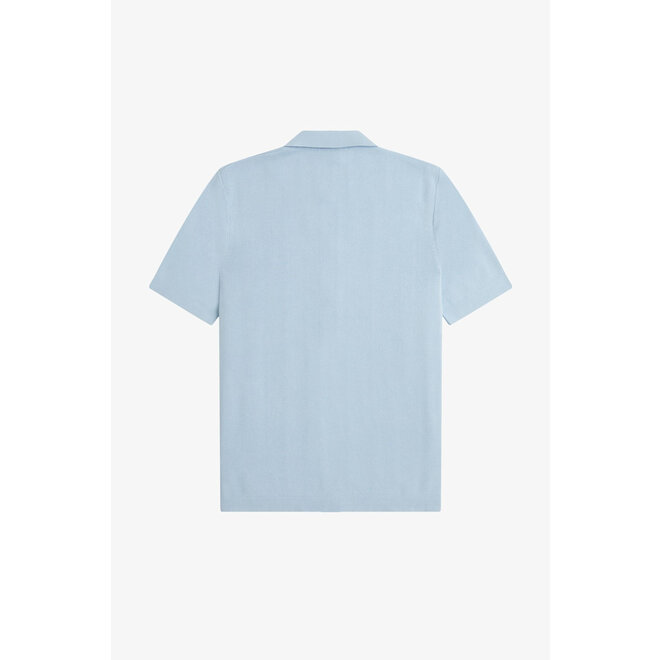 Button Through Shirt in Light Smoke