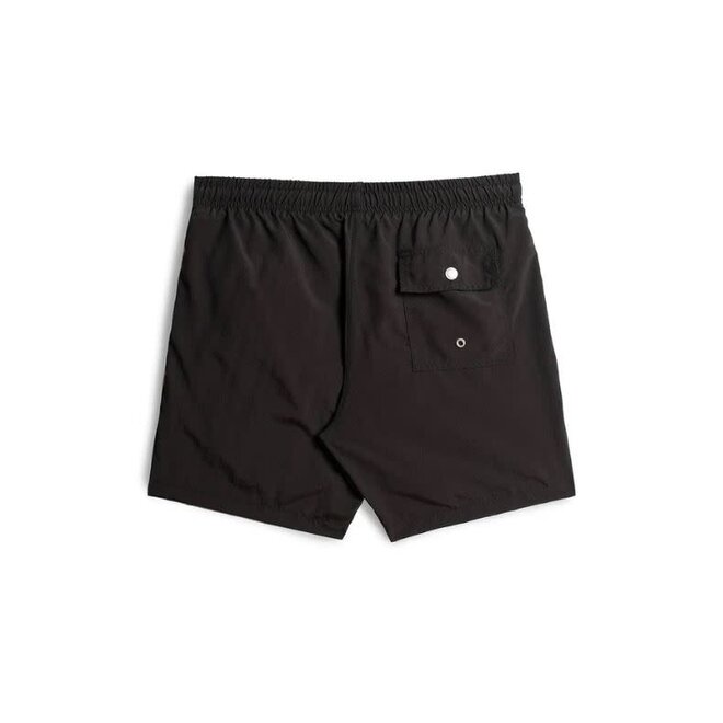 Swim Trunk in Solid Black