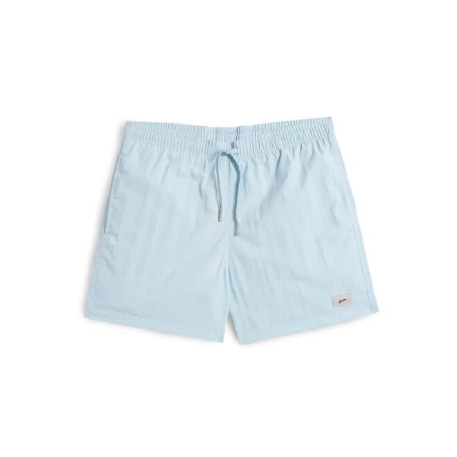 Swim Trunk in Solid Baby Blue