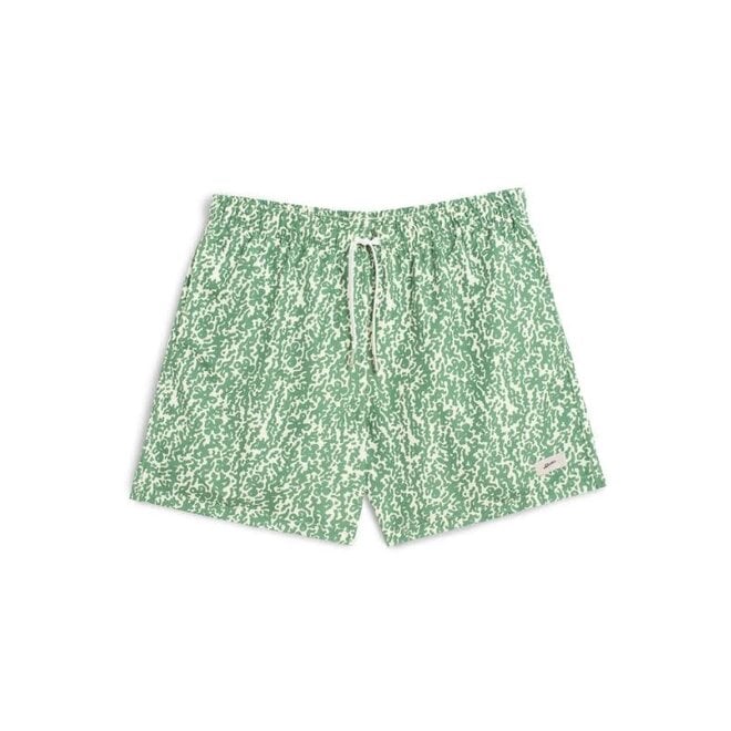Swim Trunk in Thyme Tropic Camo