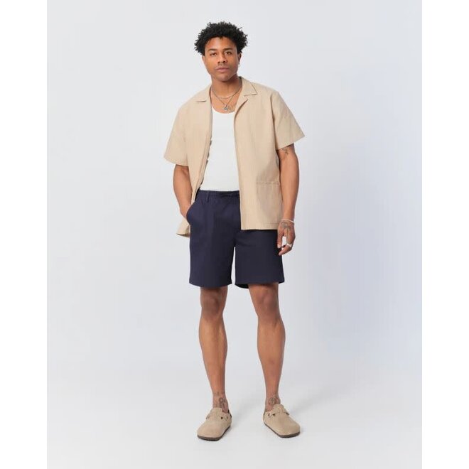 Latte Denim Traveler Shirt in Beige