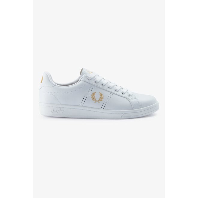 【FRED PERRY】 ★ B721 LEATHER ★ Porcelain / Gold B71 - Black / Gold | Men's Footwear | Boots, Loafers