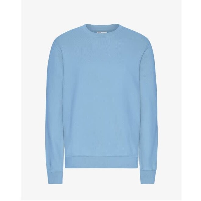 Classic Organic Crew in Seaside Blue