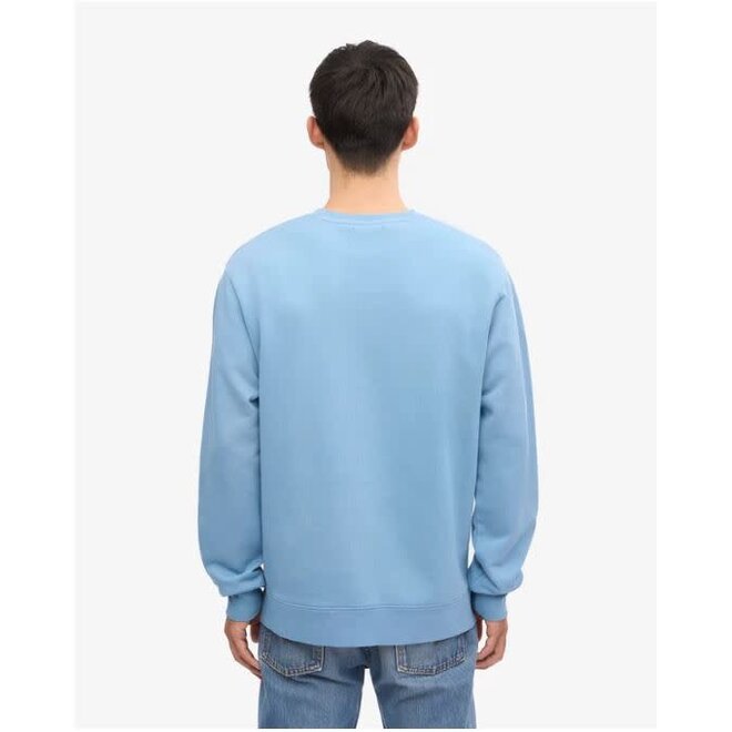 Classic Organic Crew in Seaside Blue