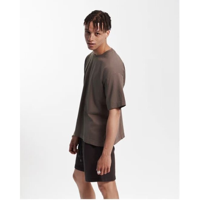 Oversized Organic T-Shirt in Midnight Forest