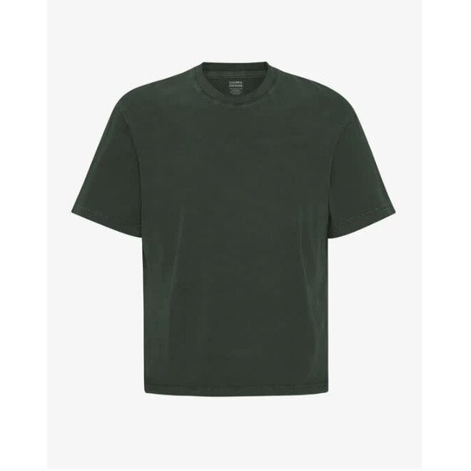 Oversized Organic T-Shirt in Midnight Forest