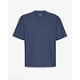 Oversized Organic T-Shirt in Petrol Blue