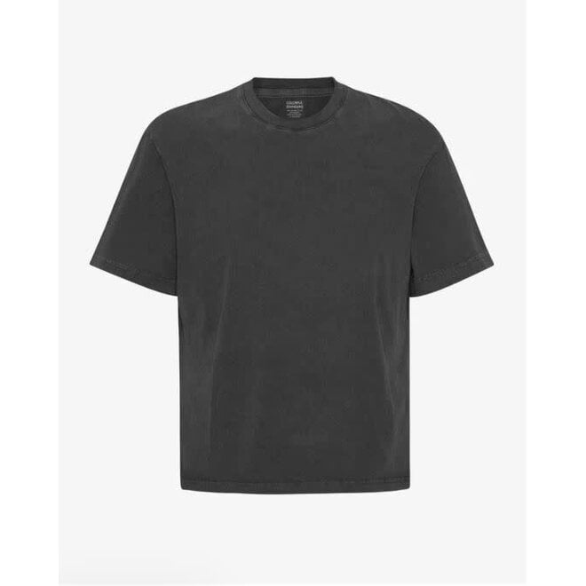 Oversized Organic T-Shirt in Faded Black