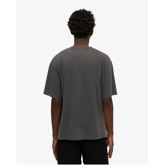 Oversized Organic T-Shirt in Faded Black