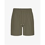 Organic Twill Shorts in Dusty Olive