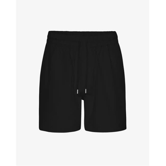 Organic Twill Shorts in Deep Black