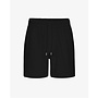 Organic Twill Shorts in Deep Black