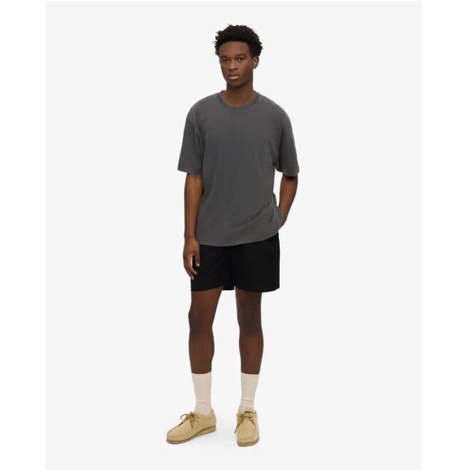 Organic Twill Shorts in Navy Blue