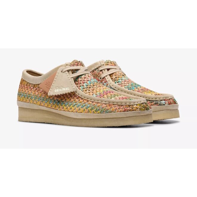 Wallabee in Multicolour Raffia